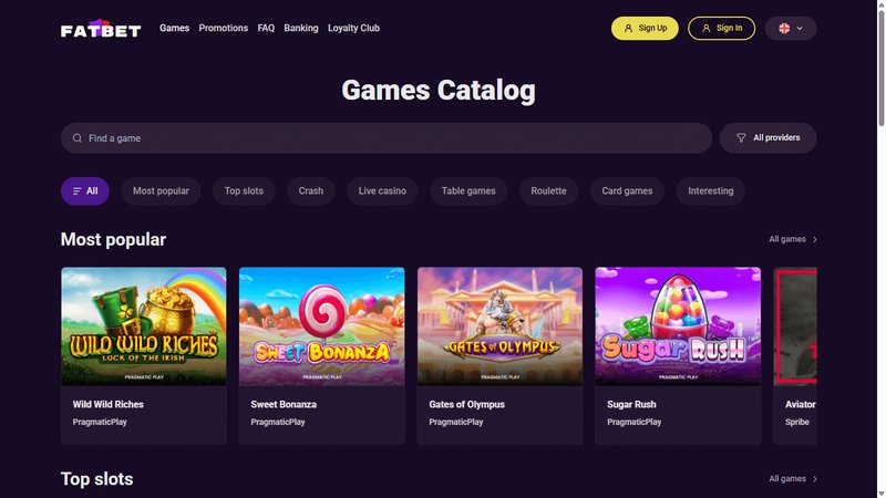 What FatBet Casino Gives You in 30 Minutes