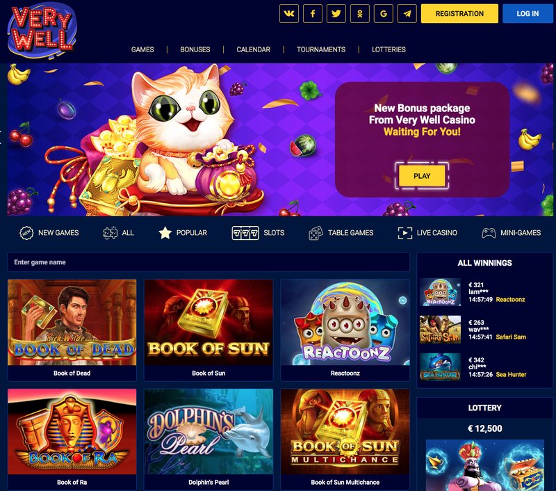 A look at very well casino